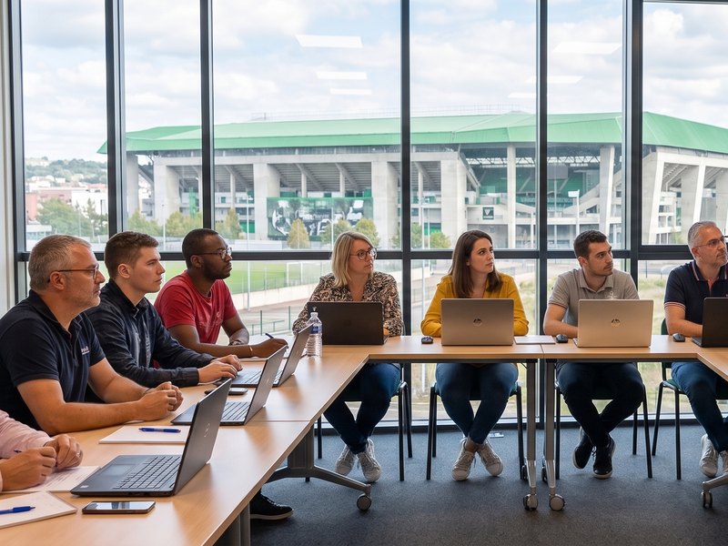 Session de formation en groupe animée par AVELIIS