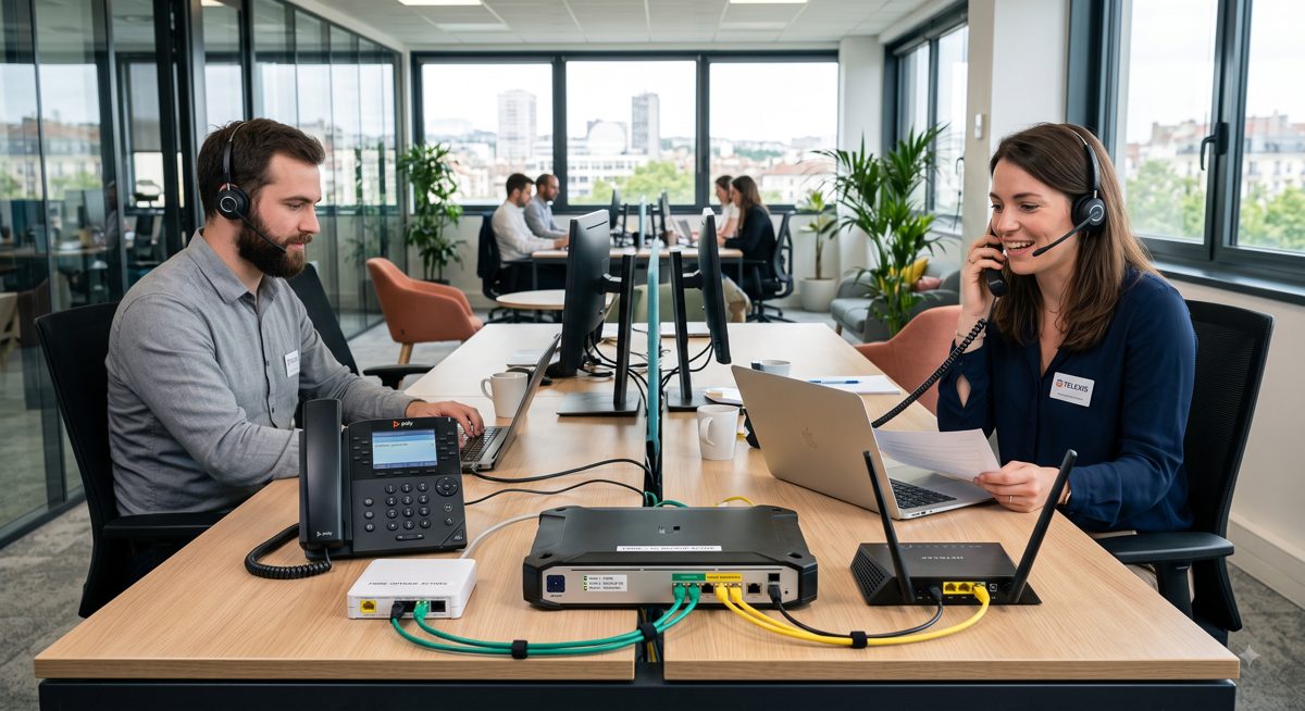 Fibre et 4G de secours r�unies dans un seul bo�tier